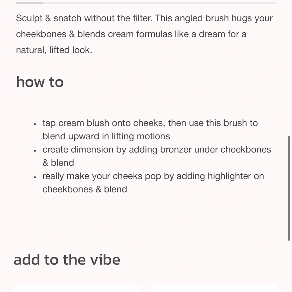 Tarte SEA Cream Cheek Brush